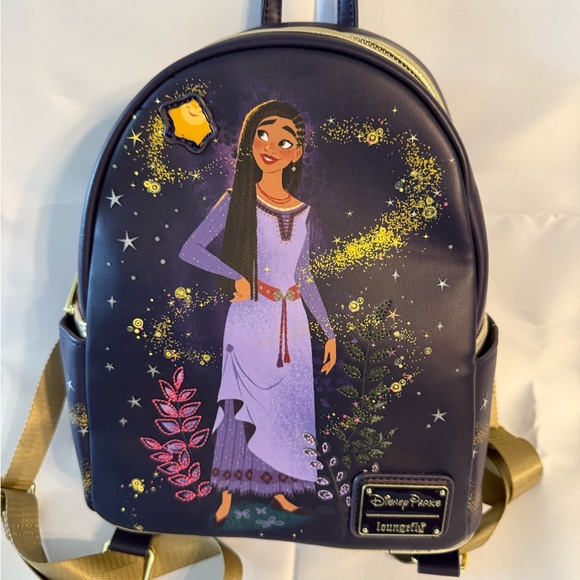 Loungefly Wish Backpack with Wish Headband set - Picture 4 of 10